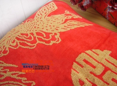 金號毛巾金號 枕巾 RB416W 龍鳳喜慶割絨 枕巾 廠家直銷 - 金號毛巾金號 枕巾 RB416W 龍鳳喜慶割絨 枕巾 廠家直銷廠家 - 金號毛巾金號 枕巾 RB416W 龍鳳喜慶割絨 枕巾 廠家直銷價(jià)格 - 臨清市金織匯紡織品購銷 - 