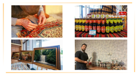 RCEP博覽會(huì)國家館介紹 伊朗國家館運(yùn)營商與紡織品購銷商人默罕默德